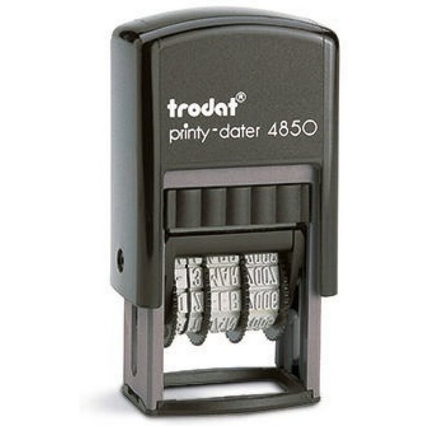 TRODAT Stempel Datumstempel Printy-Dater 76650 2 Stempelfläche: 23 x 12