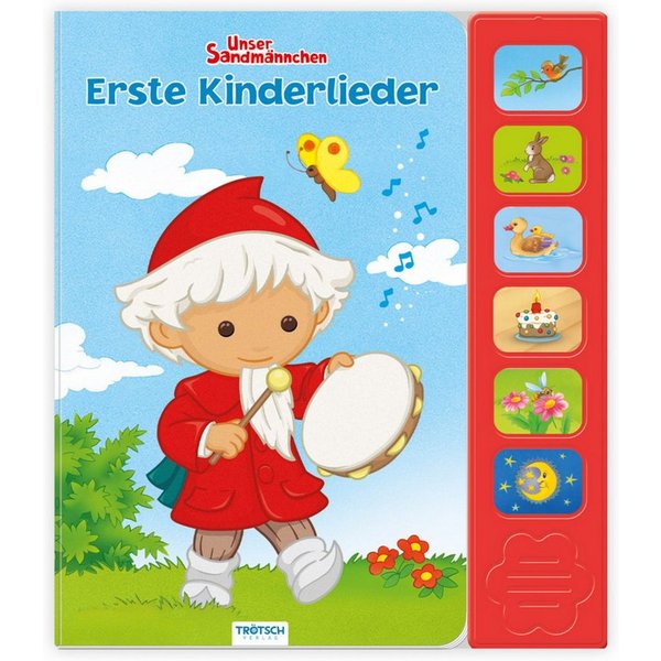 Trötsch Unser Sandmännchen Soundbuch Erste Kinderlieder / diverse
