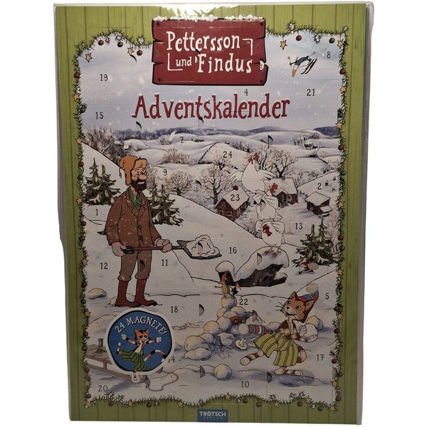 Trötsch Verlag Spielfigur TRÖTSCH 16951 Pettersson & Findus Magnet-Adventskalender mit Figuren