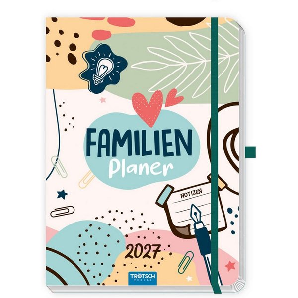 Trötsch Verlag Wandkalender TRÖTSCH - Wochenbuch Familienplaner 2027