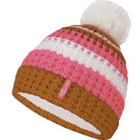 TROLLKIDS Girls Hallingdal Bobble Cap, Größe 54 in Beige