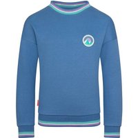 TROLLKIDS Girls Senja Sweatshirt, Größe 140 in Blau