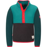 TROLLKIDS Kids Flekkefjord Half Zip, Größe 116 in Grün