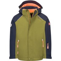 TROLLKIDS Kids Holmenkollen Snow Jacket PRO, Größe 122 in Grün