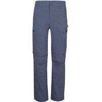 TROLLKIDS Kids Kjerag Zip Off Pants, Größe 140 in Blau