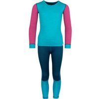 TROLLKIDS Kids Merino Baselayer Set II, Größe 164 in Türkis