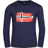TROLLKIDS Kids Oslo Longsleeve, Größe 92 in Blau