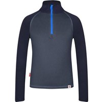 TROLLKIDS Kids Rauland Half Zip, Größe 128 in Blau