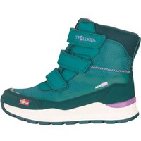 TROLLKIDS Kids Rauland Winter Boots, Größe 29 in Türkis