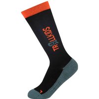 TROLLKIDS Kids Ski Socks, Größe 30 in Schwarz