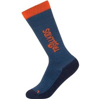 TROLLKIDS Kids Ski Socks, Größe 30 in Blau