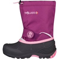 TROLLKIDS Kids Telemark Winter Boot XT, Größe 33 in Rot