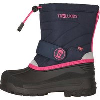 TROLLKIDS Kids Telemark Winter Boots PRO, Größe 39 in Blau