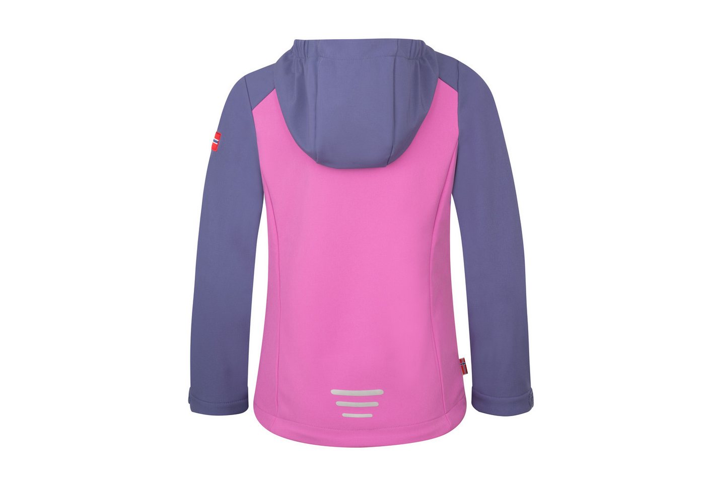 TROLLKIDS Softshelljacke Girls Kristiansand Jacket XT wasserabweisend, mit zwei Hüfttaschen mit Reißverschluss – Bild 3 von 4