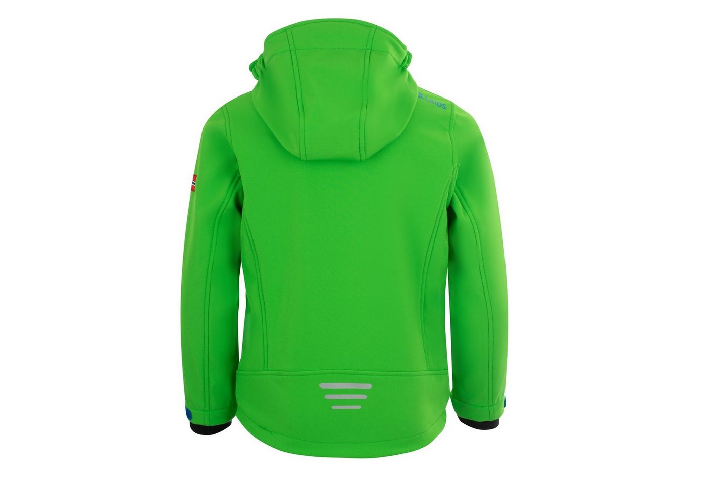 TROLLKIDS Softshelljacke Kids Trollfjord Jacket Langarm-Design, mit Reißverschluss, wärmeisolierend – Bild 3 von 3