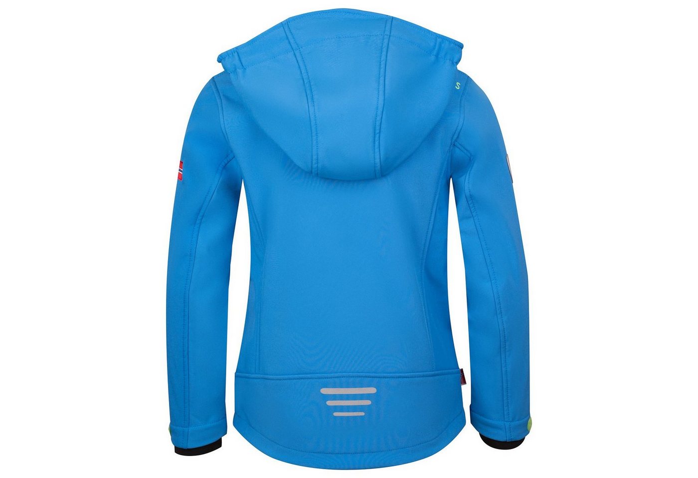 TROLLKIDS Softshelljacke Kids Trollfjord Jacket Langarm-Design, mit Reißverschluss, wärmeisolierend – Bild 3 von 3