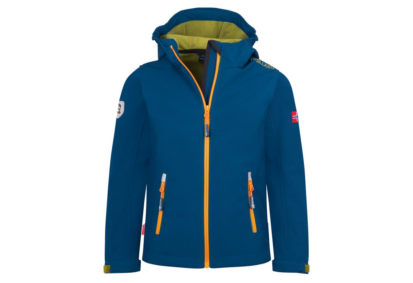 TROLLKIDS Softshelljacke Kids Trollfjord Jacket Langarm-Design, mit Reißverschluss, wärmeisolierend – Bild 2 von 4