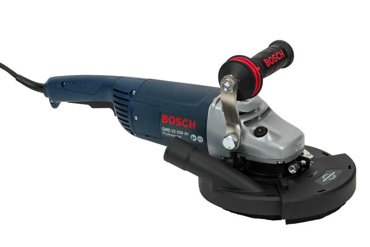 Trongaard Winkelschleifer / Betonschleifer / Estrichfräse / Estrichschleifer 2.200W / 180mm, max. 6500 U/min, (Komplett-Set) – Bild 4 von 5