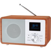 TRONIC® DAB+-Bluetooth®-Radio (weiß/braun)
