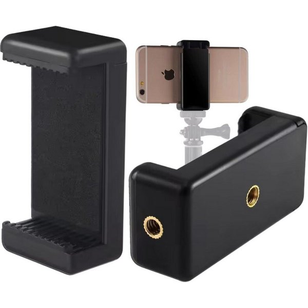 TronicXL Universal Handy Halterung Stativ Adapter Aufsatz für Smartphone iPhone Kamerastativ