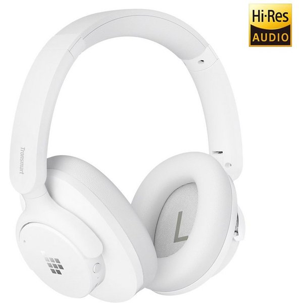 Tronsmart SOUNFII Q20S Hybrid ANC-Kopfhörer, Bluetooth Kopfhörer Over-Ear-Kopfhörer (Google Assistant, Siri, Bluetooth, 60 Stunden Spielzeit, Hybride aktive Ger