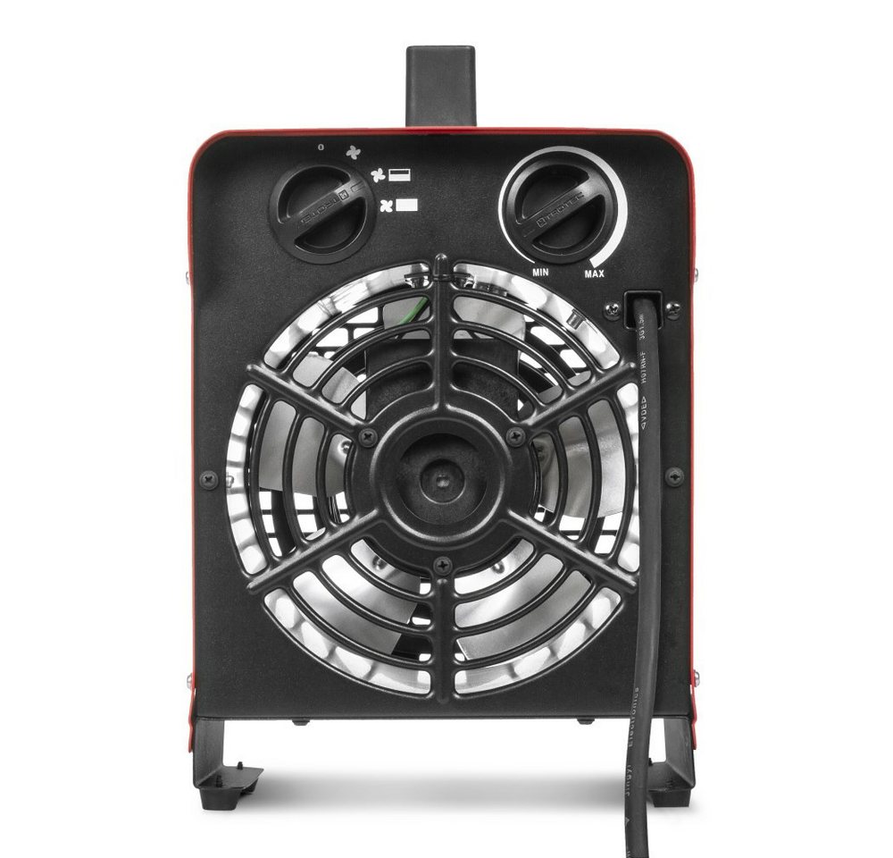 TROTEC Heizlüfter, Elektroheizer Bauheizer Heizlüfter, Thermostat, Ventilatorfunktion – Bild 4 von 5