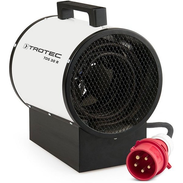 TROTEC Heizlüfter Elektroheizer TDS 30 R, 5000 W, Thermostat, Überhitzungsschutz, Temperaturregelung mit 3 Heizstufen