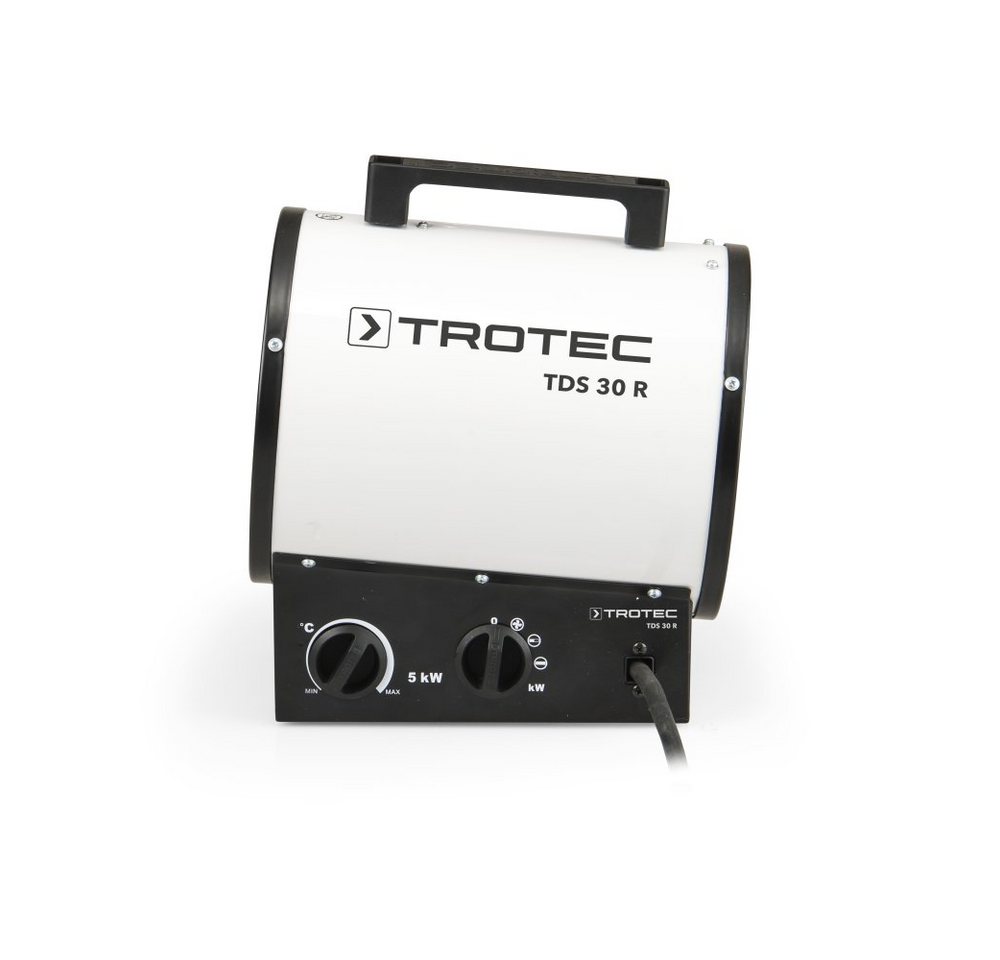 TROTEC Heizlüfter Elektroheizer TDS 30 R, 5000 W, Thermostat, Überhitzungsschutz, Temperaturregelung mit 3 Heizstufen – Bild 3 von 5