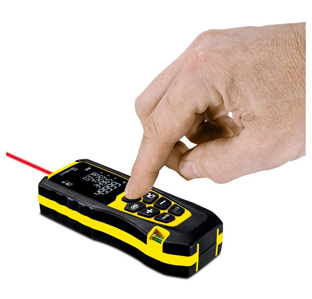TROTEC Winkelmesser Laser-Entfernungsmesser BD22, 0,05 m bis 50 m Entfernungsmessung – Bild 4 von 5