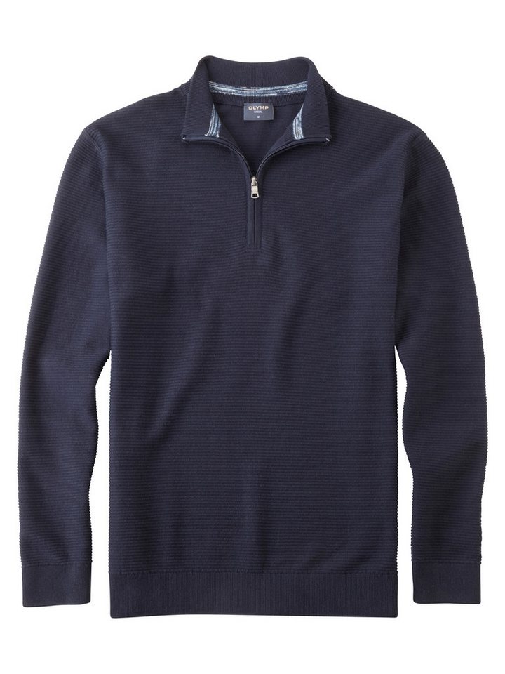 OLYMP Troyer OLYMP Strick Casual mit modischer Struktur – Bild 5 von 5