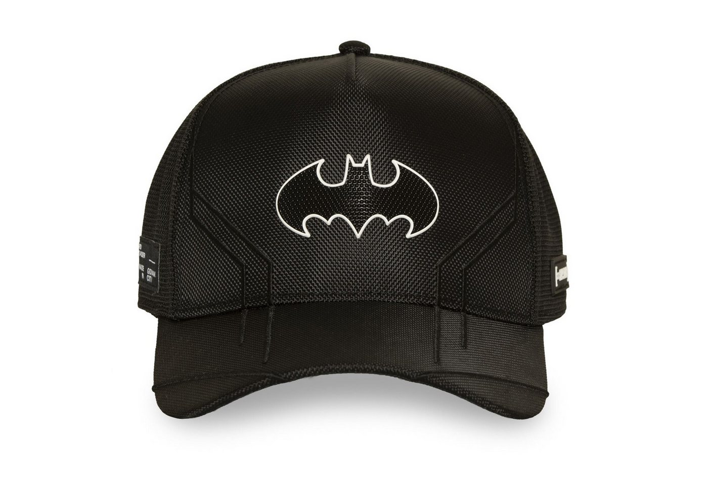 Capslab Trucker Cap CAPSLAB Trucker Cap - BATMAN TEC Black (Basecap, Basecap, Meshcap, Trucker Kappe) – Bild 2 von 5