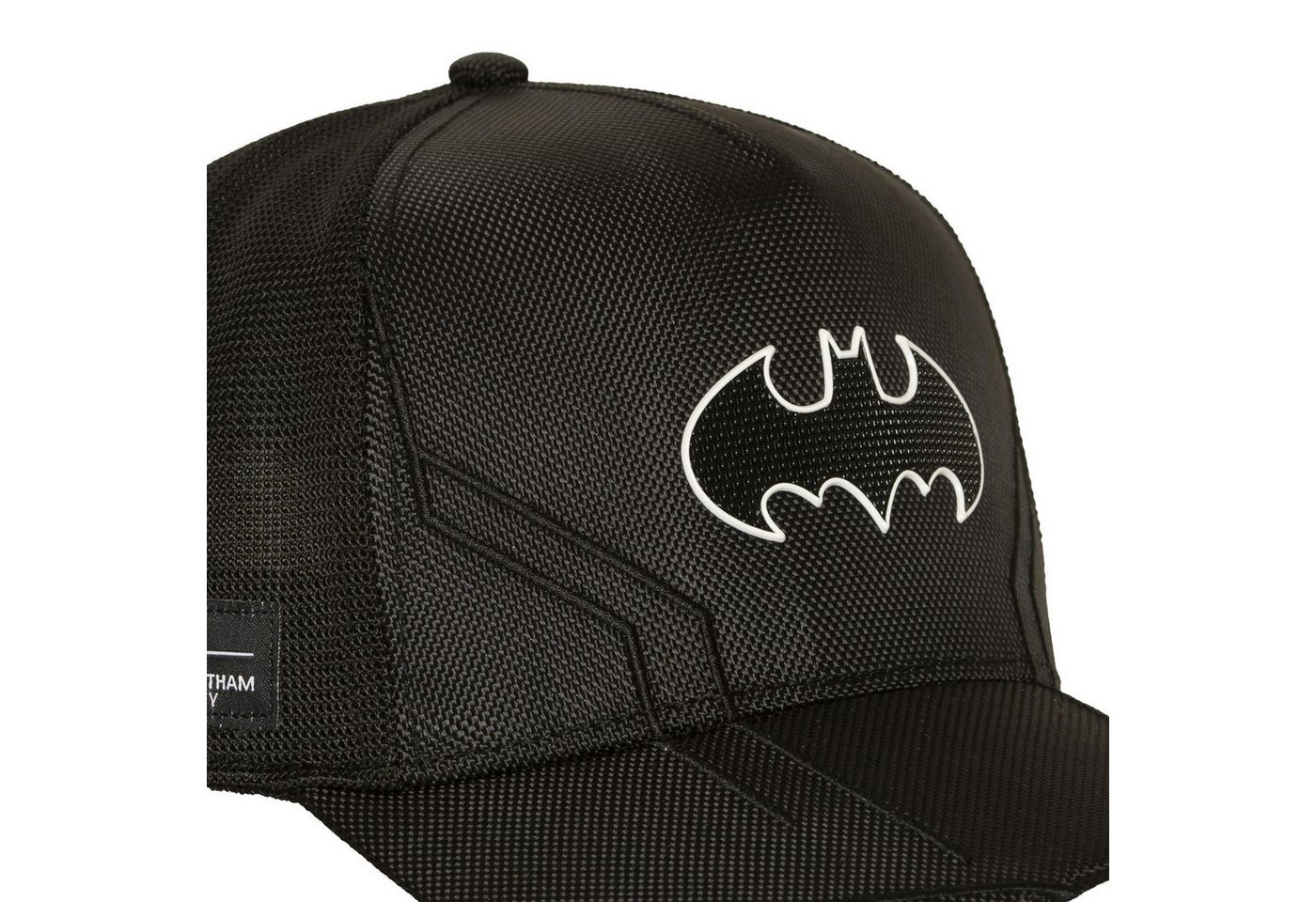 Capslab Trucker Cap CAPSLAB Trucker Cap - BATMAN TEC Black (Basecap, Basecap, Meshcap, Trucker Kappe) – Bild 5 von 5