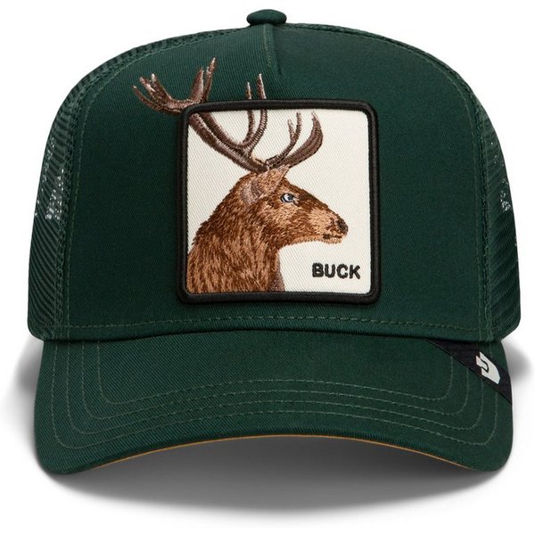 GOORIN Bros. Trucker Cap Goorin Bros. 5 Panel Baseball Cap Core Mesh Over the Line Buck Guard (Basecap, Basecap, Meshcap, Trucker Kappe) Over the Line - Sticker