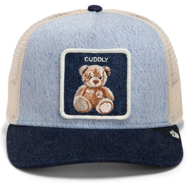 GOORIN Bros. Trucker Cap Goorin Bros. OG Trucker Cap Core Mesh Denim Cuddly Light Denim (Basecap, Basecap, Meshcap, Trucker Kappe)