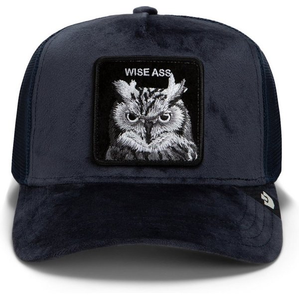 GOORIN Bros. Trucker Cap Goorin Bros. OG Trucker Cap Elevated Mesh Velour Wise Ass Edge (Basecap, Basecap, Meshcap, Trucker Kappe)