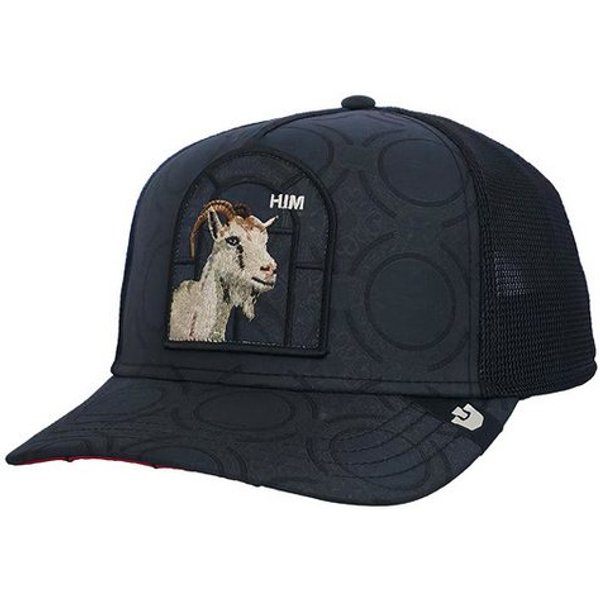 GOORIN Bros. Trucker Cap Goorin Bros. Religulous - Hymn Trucker Cap Void (Basecap, Basecap, Trucker Kappe, Meshcap) Bestickte Schirmunterseite