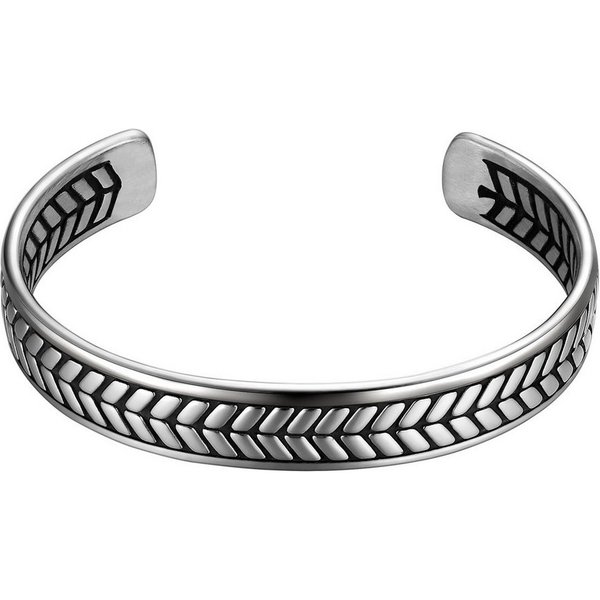 True Rebels Armreif silber