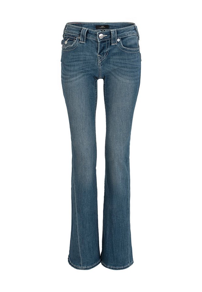 True Religion Bootcut-Jeans BECCA MR BOOTCUT FLAP Baumwollmischung, bootcut fit – Bild 3 von 5