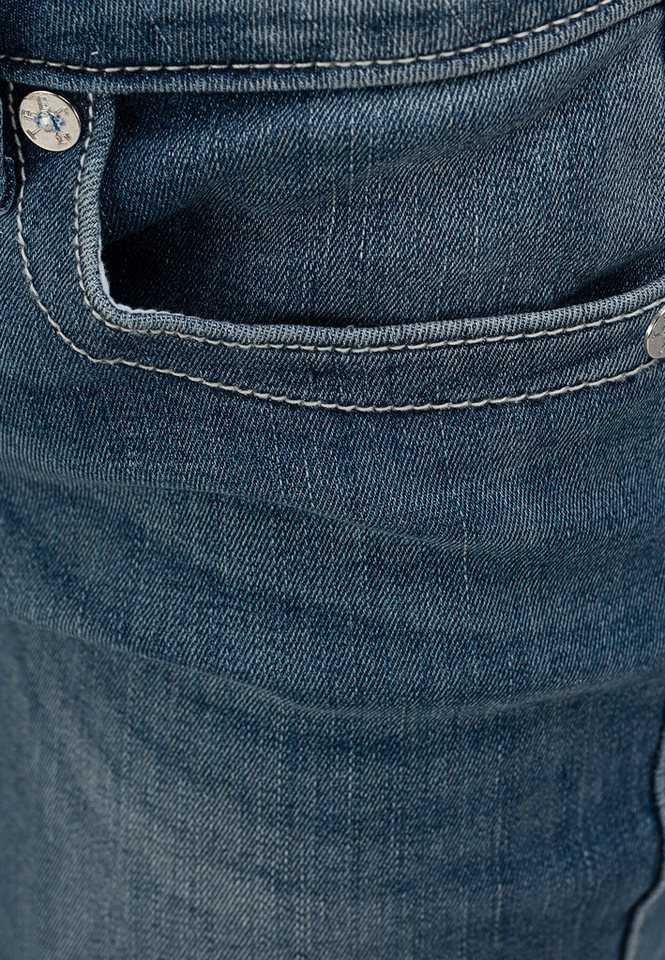 True Religion Bootcut-Jeans BECCA MR BOOTCUT FLAP Baumwollmischung, bootcut fit – Bild 5 von 5