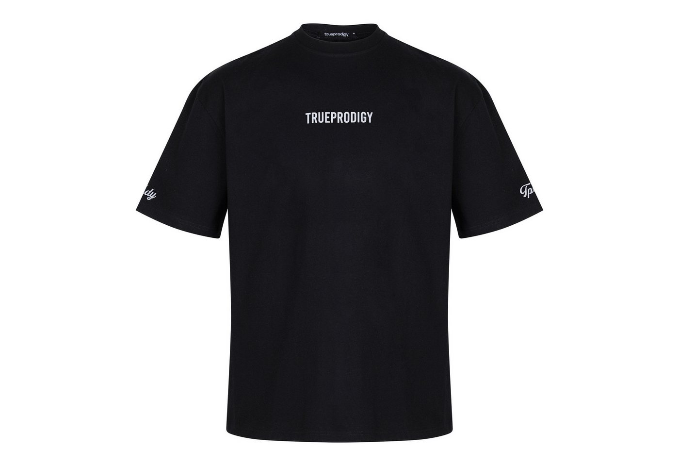trueprodigy Oversize-Shirt Kai Logoprint Rundhals dicker Stoff – Bild 2 von 5