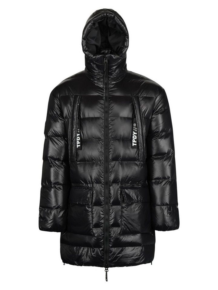 trueprodigy Steppjacke David Kapuze Reißverschluss Eingriffstaschen – Bild 2 von 5