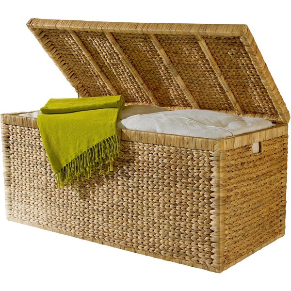 ARTRA Truhe ARTRA XXL Truhe Geflecht 110 cm, natur Aufbewahrungstruhe (1 St)