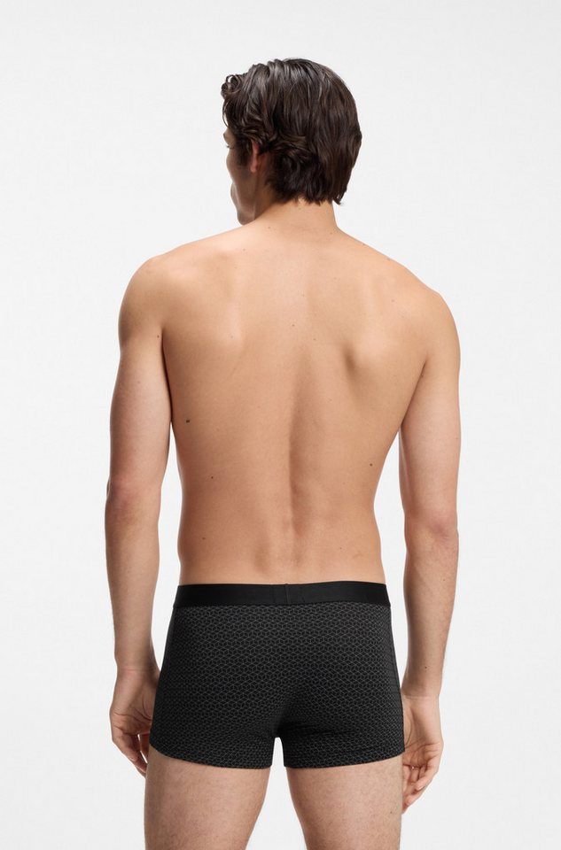BOSS Trunk Trunk 3P BOSS ONE (3-St) mittlere Bundhöhe, 1x gemustert, 2x unifarben – Bild 5 von 5