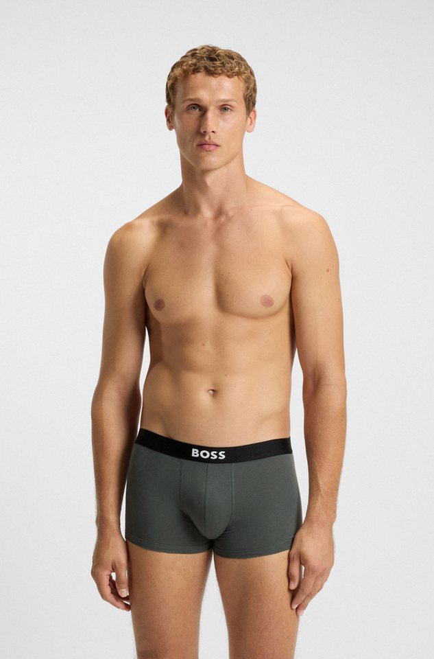 BOSS Trunk 3P Trunk BOSS ONE mit unifarbenen Bund – Bild 3 von 5