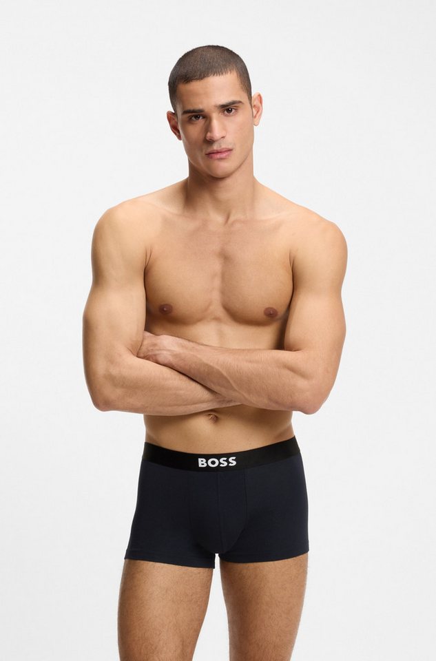 BOSS Trunk 3P Trunk BOSS ONE mit unifarbenen Bund – Bild 4 von 5