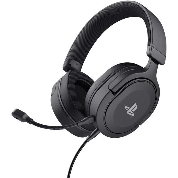 Trust GXT 498 Forta Gaming Headset PS5 PS4 Mikrofon Over Ear Gaming-Headset (Offiziell lizenziert für PlayStation®5 I Strapazierfähige, weiche Over-Ear-Polster 