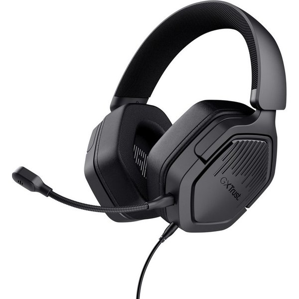 Trust GXT492 Carus Gaming Headset PC Laptop Konsolen Gaming-Headset (Kabelgebundene Verbindung über 3,5-mm-Klinkenanschluss I Stereo-Sound mit geschlossenem Aku