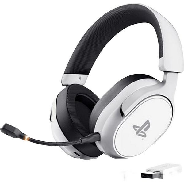 Trust GXT499 FORTA Wireless Gaming HEADSET offiziell Lizensiert Sony PS5® Gaming-Headset (Offiziell lizenziert für PS5® I Verlustfreie kabellose Übertragung mit
