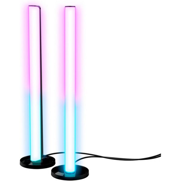 Trust LED Lichtleiste GXT 908 Vybz RGB LED Lichtleisten Gaming Monitor Beleuchtung, RGB-Gaming-Lightbar für Schreibtisch- und Gaming-Setups I Dynamische RGB-Bel