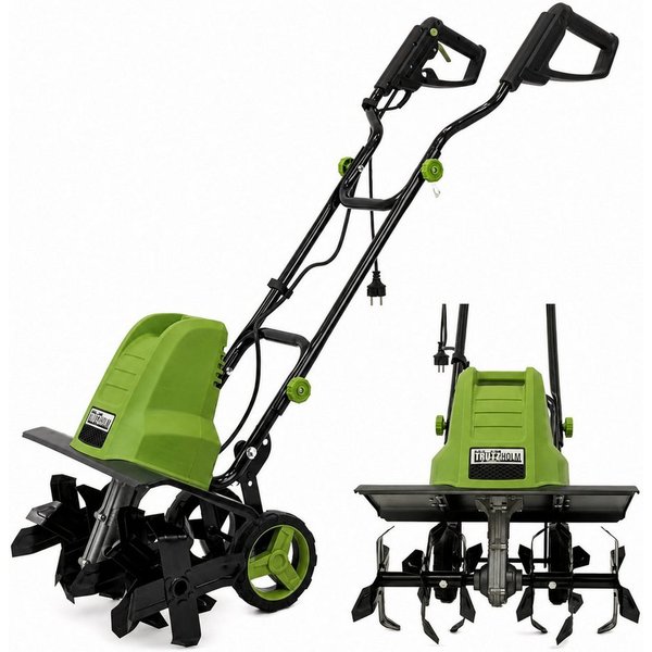 TRUTZHOLM Gartenhacke 24 Hackmesser 45 cm breit 22 cm tief 1500 W klappbare Transporträder, 45 cm Arbeitsbreite, Artikel, 1 St., Ergonimisches Design